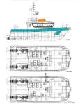 Nave di servizio per parchi eolici in vendita
