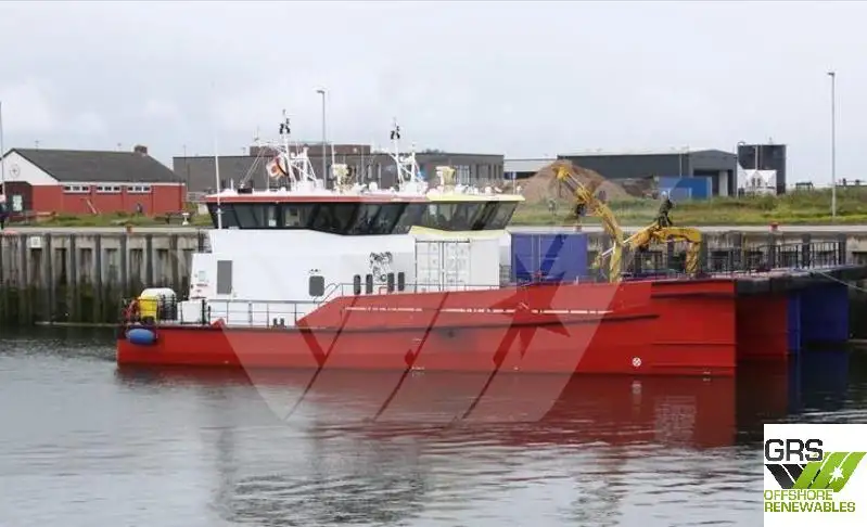 Wind farm service vessel in vendita