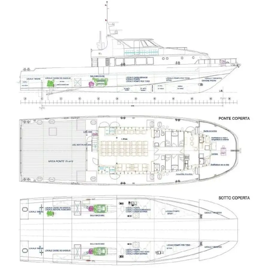 Catamarano in vendita