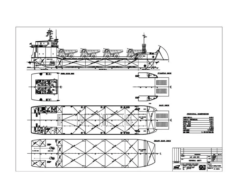 Nave da sbarco, con serbatoi in vendita