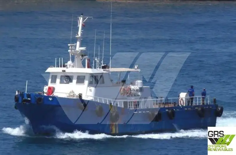 Nave di servizio per parchi eolici in vendita