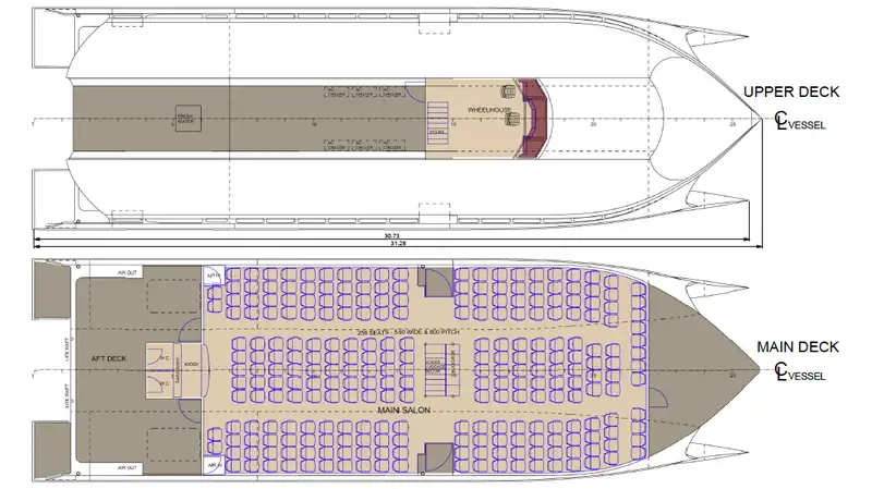 Nave passeggeri in vendita