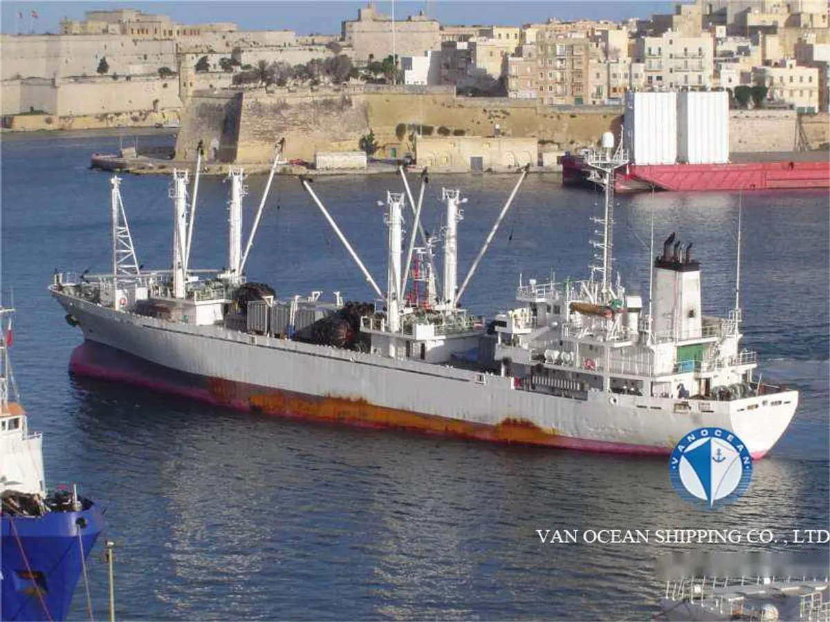 Nave refrigerata in vendita