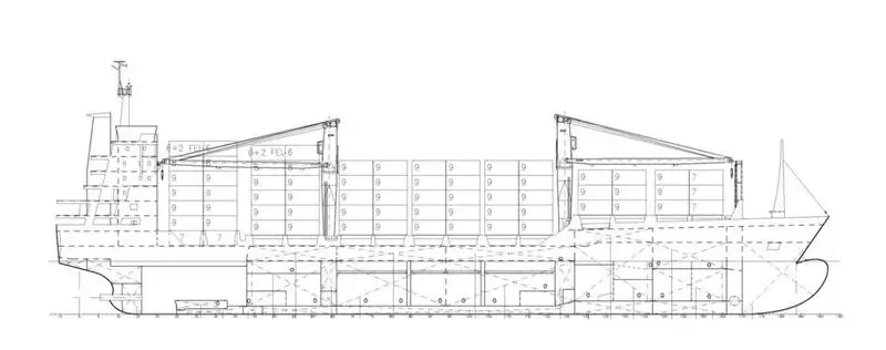 Nave refrigerata in vendita