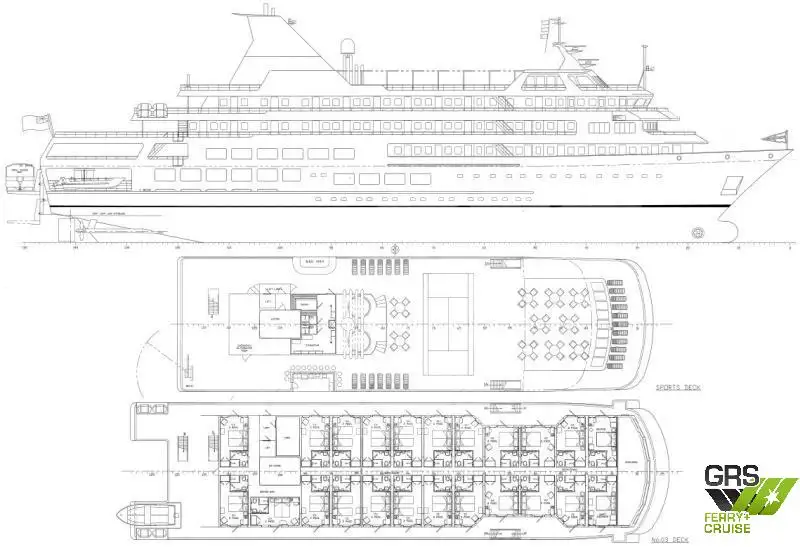 Nave da crociera in vendita