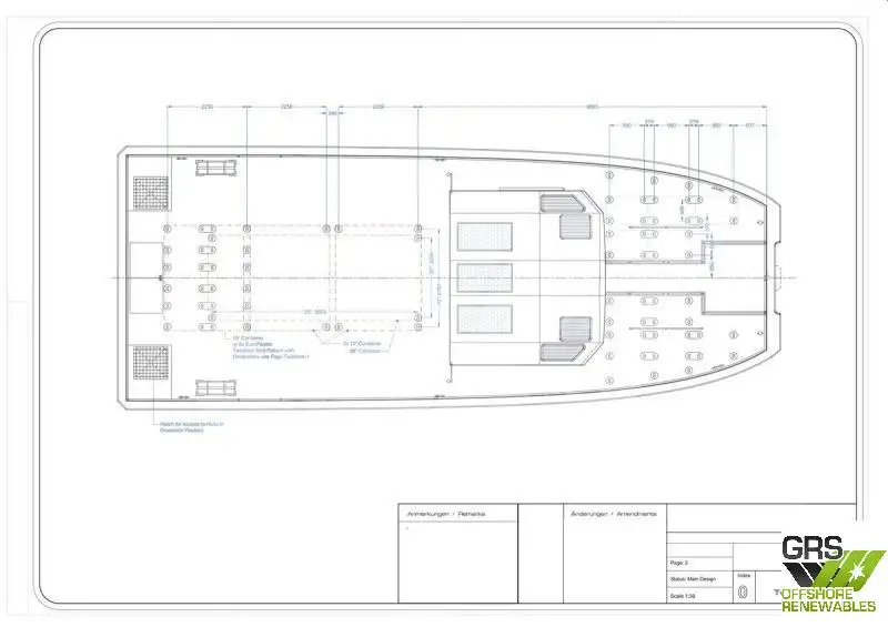 Nave di servizio per parchi eolici in vendita