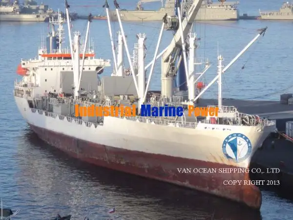 Nave refrigerata in vendita