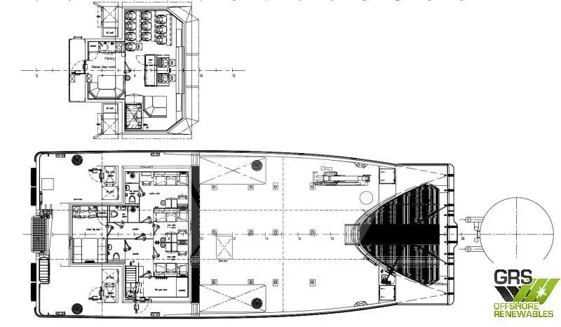 Nave di servizio per parchi eolici in vendita