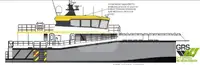 Wind farm service vessel in vendita