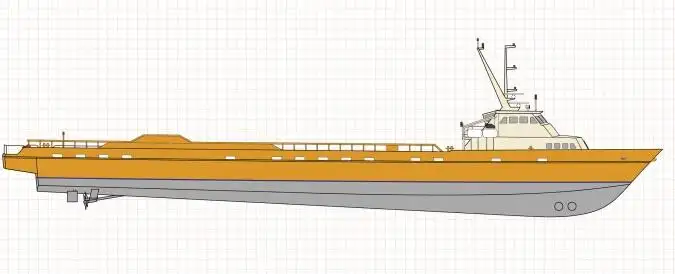 Nave di supporto in vendita