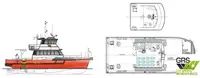 Nave di servizio per parchi eolici in vendita