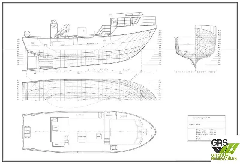 Nave da rilevamento in vendita