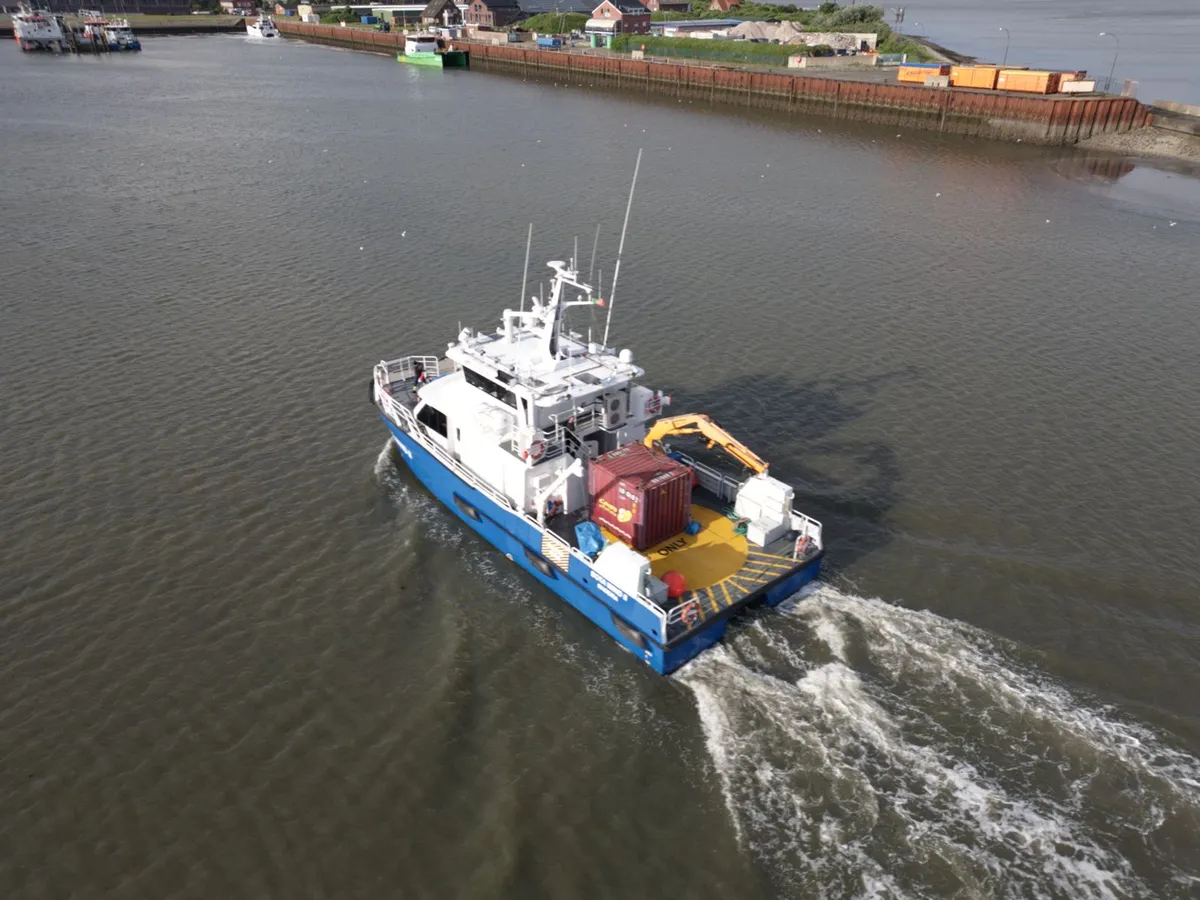 Nave di servizio per parchi eolici in vendita