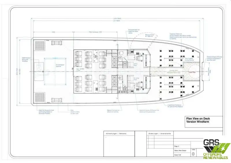 Nave di servizio per parchi eolici in vendita