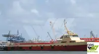 Wind farm service vessel in vendita