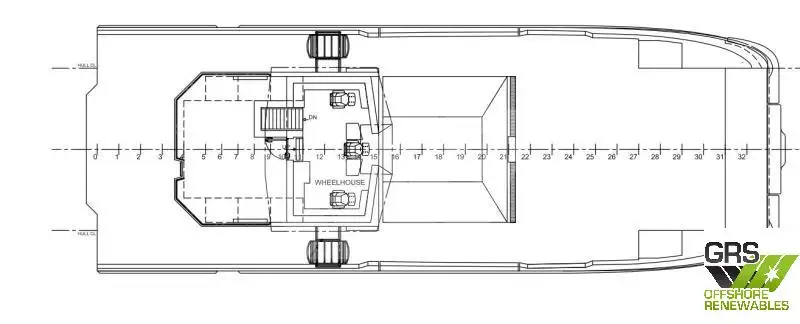 Nave di servizio per parchi eolici in vendita