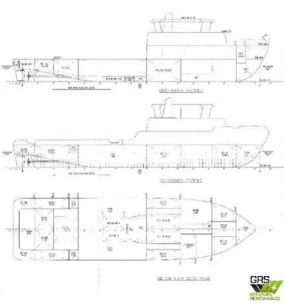 Nave di servizio per parchi eolici in vendita