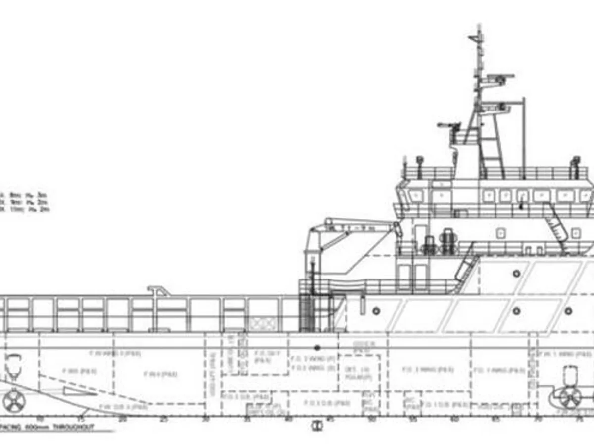 Nave di supporto in vendita