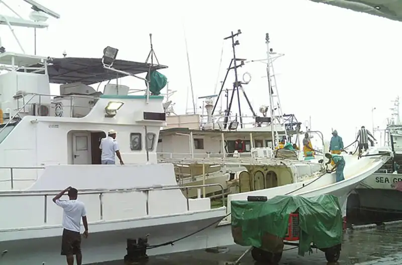 Nave con palangari in vendita